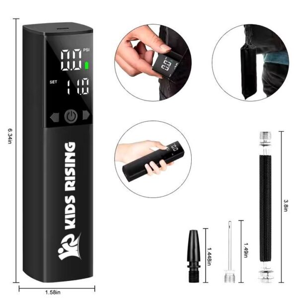Kids Rising Electric Ball Air Pump with Accessories and a Box - Image 2