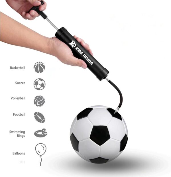 Kids Rising Ball Air Pump with Accessories and a Bag - Image 7